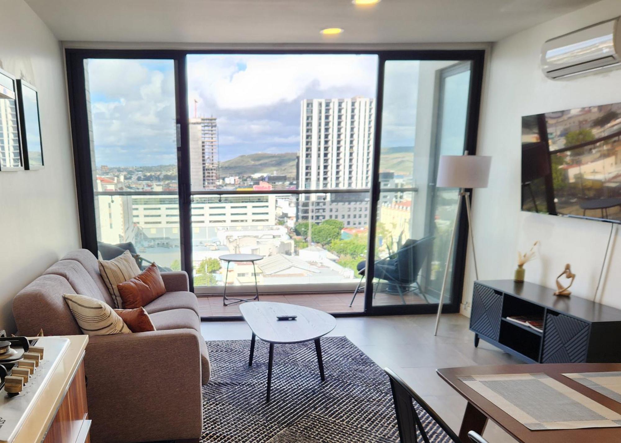 Downtown Apartment With Balcony City View, Gym & Lounge Tijuana Exterior foto