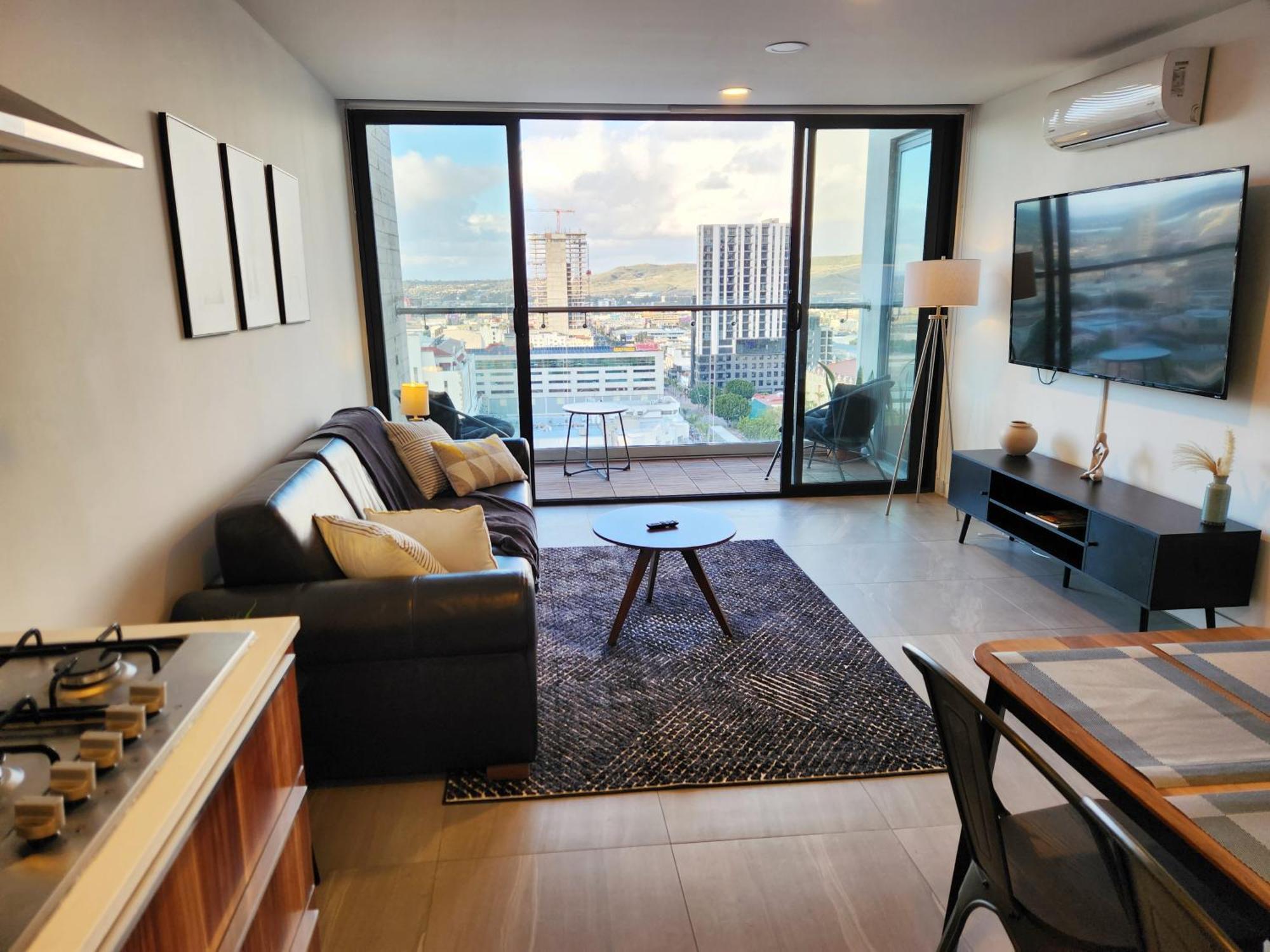 Downtown Apartment With Balcony City View, Gym & Lounge Tijuana Exterior foto