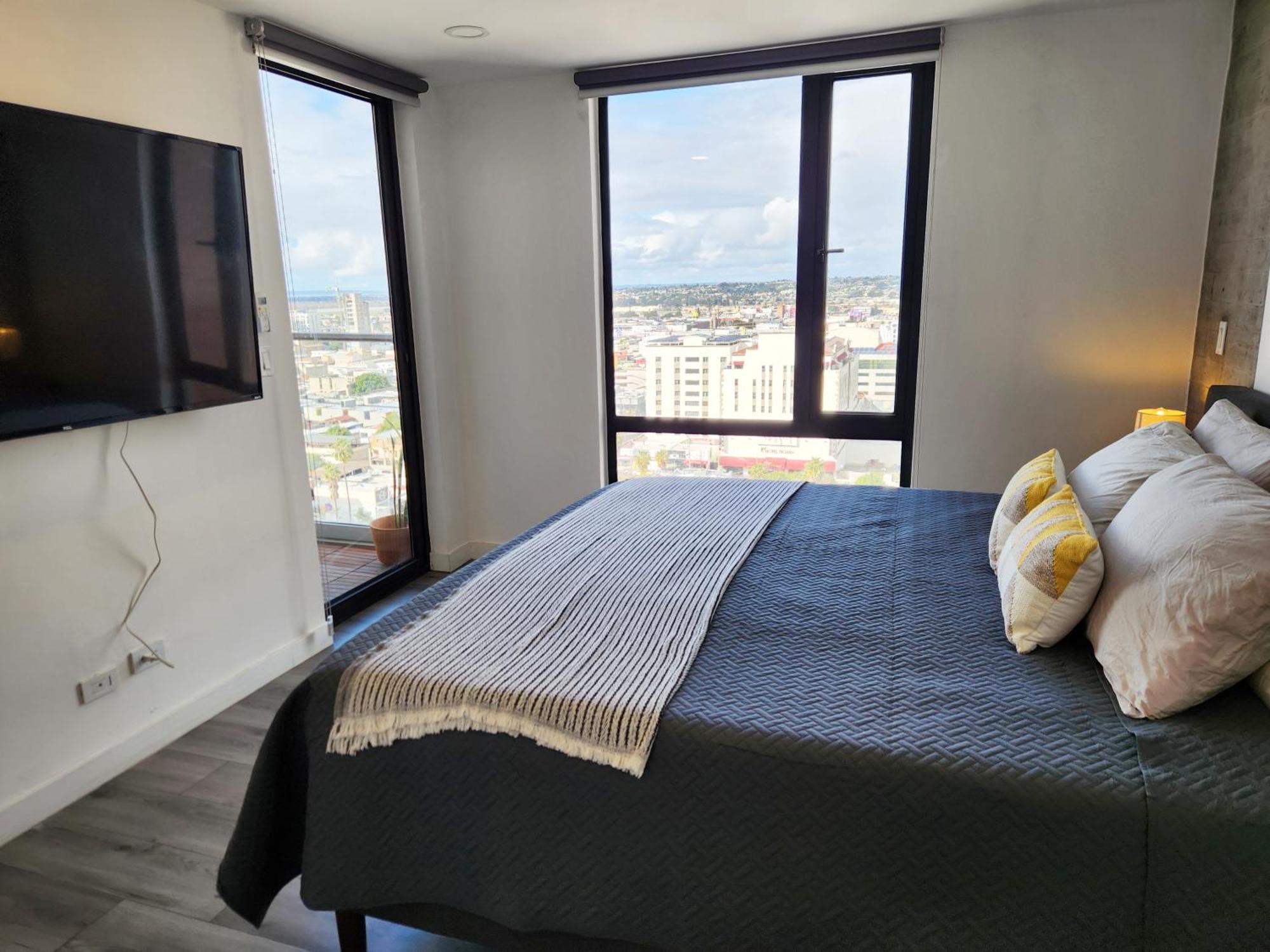 Downtown Apartment With Balcony City View, Gym & Lounge Tijuana Exterior foto